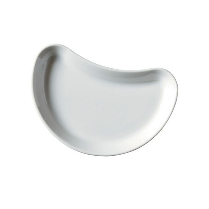 Platters, Plates, and More: 8.75" Cresent Salad Dish (3 Dozen Case Pack) main image